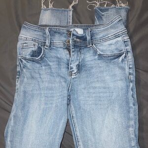 Kancan Signature Light Blue ankle skinny